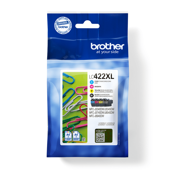 Tinta Brother Xl Pack Negro/tricolor