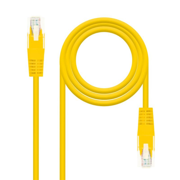 Cable De Red Cat.6 Utp Flex 2m Nanocable Yellow