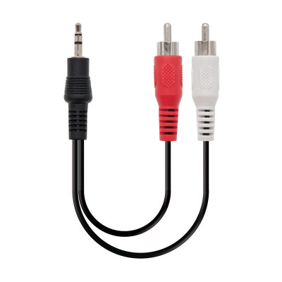 Cable Audio Nanocable Jack 3.5 M/2rcam 1.5m