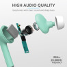 Auriculares Trust Nika Touch Earphones Bluetooth Wireless Turquoise