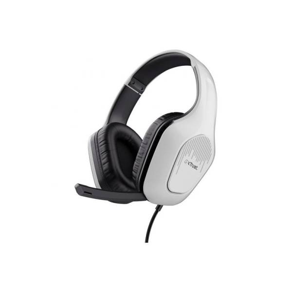 Auriculares + Microfono Trust Gaming Gxt 415w Zirox Multi Headset White