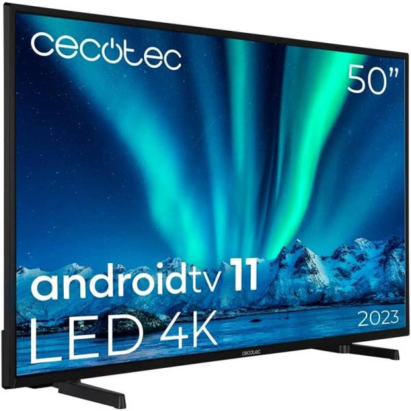 Televisor Led Cecotec 50 Uhd 4k Smart Tv Android Wifi Bluetooth