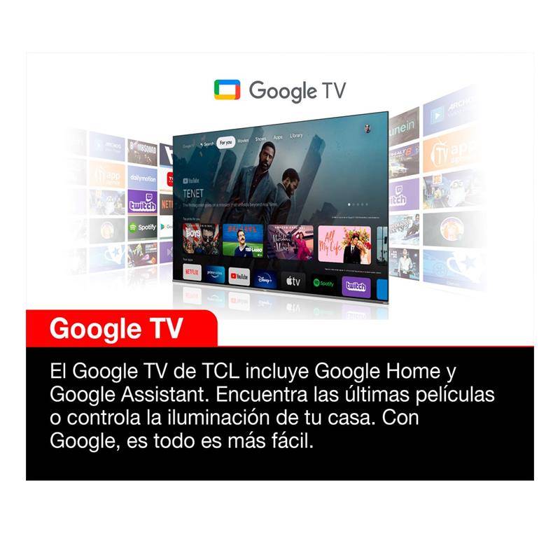 Televisor Led Tcl 43 Uhd 4k Smart Tv Android Wifi Bluetooth