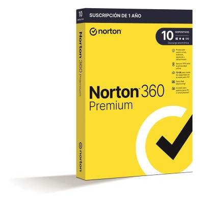 Norton 360 Premium 75gb Es 1 User 10 Device 1 Año L. Electronica