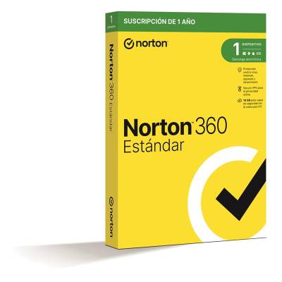 Norton 360 Standard 10gb Es 1 User 1 Device 1 Año L. Electronica