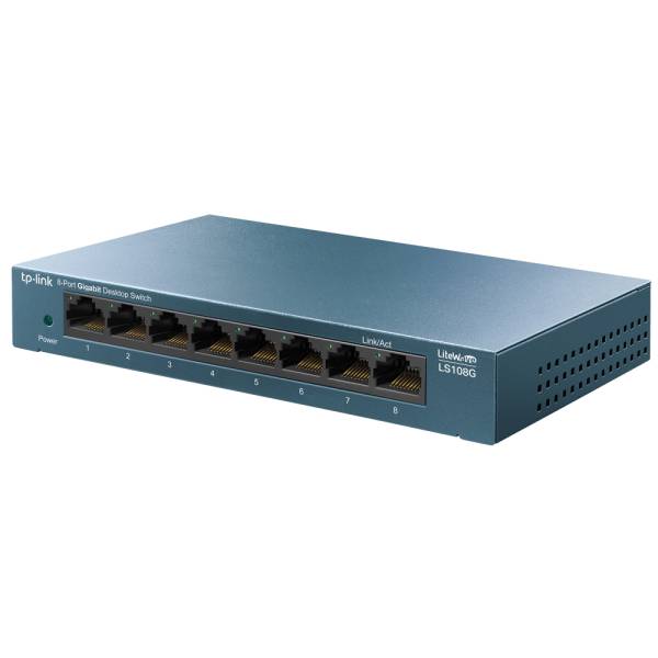 Switch Tp-link 8p 10/100/1000 Azul