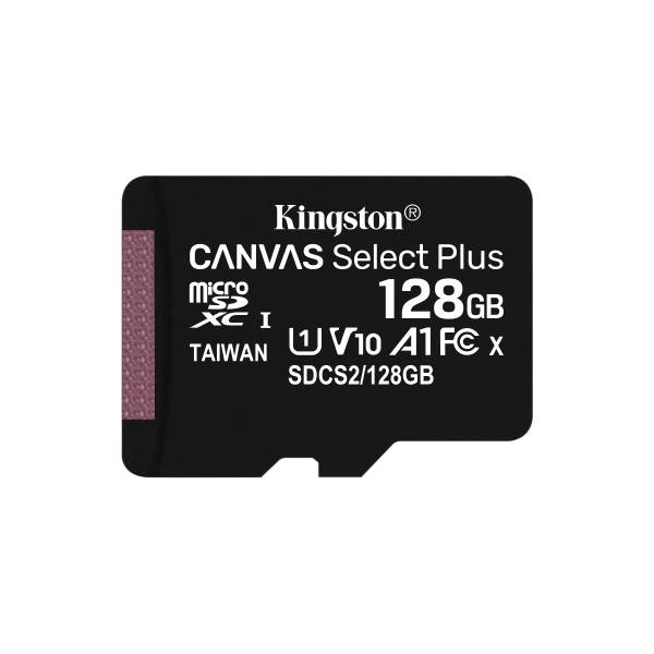 Kingston Microsd Plus 128gb C10 Adaptador