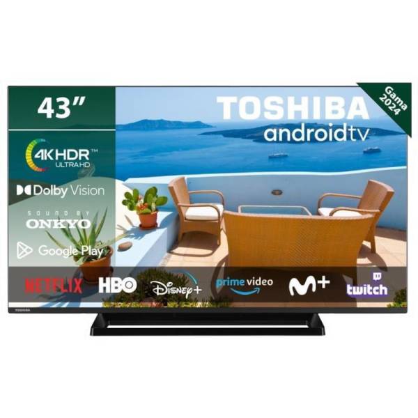 Televisor Led Toshiba 43 4k Uhd Usb Smart Tv Android Wifi Bluetooth