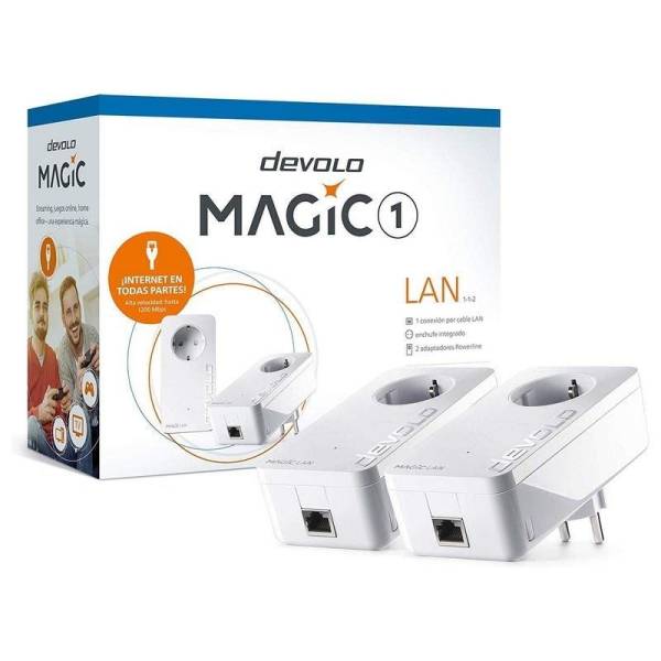 Powerline Devolo Magic 330mbps 1xrj45 Blanco