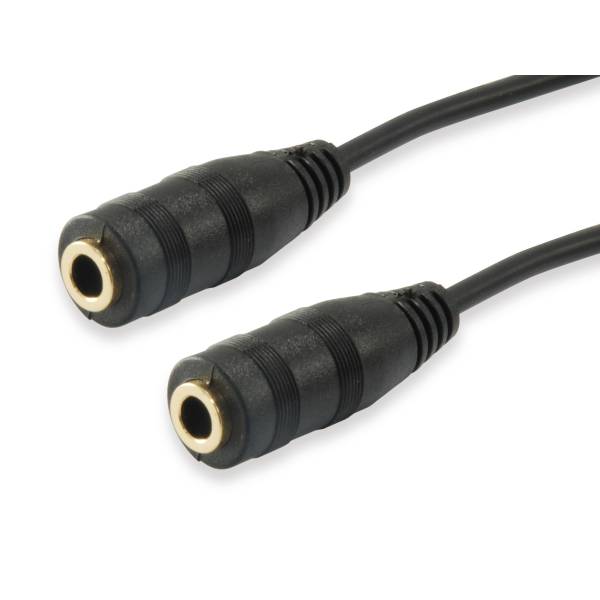 Cable Equip Mini Jack3.5mm/m A 2jack 3.5mm/h