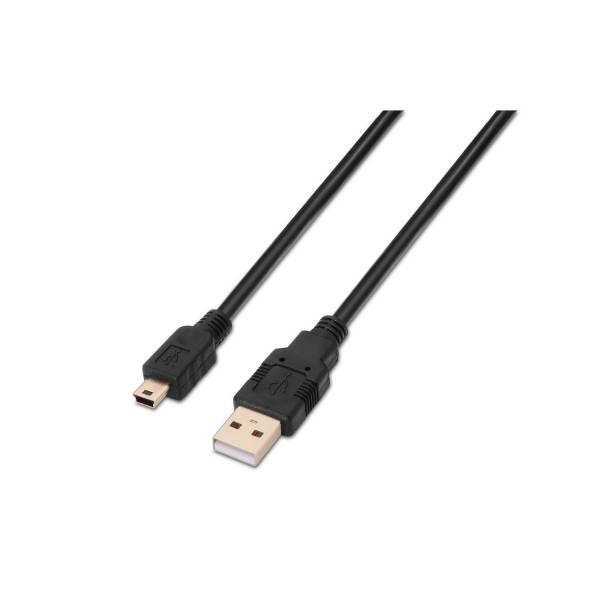 Cable Aisens Usb2.0 A/m-mini B/m 1.8m Negro