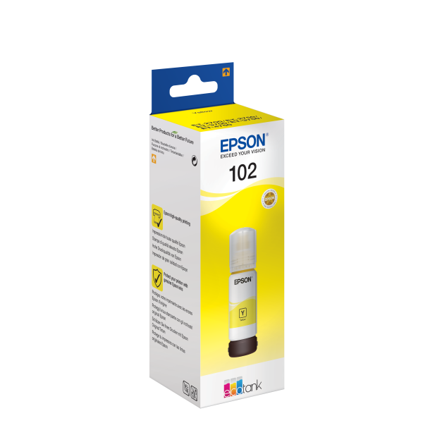 Tinta Epson Ecotank 102 Amarillo 70ml