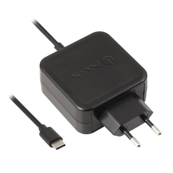 Cargador Pared Ngs 45w Cable Usb-c Negro