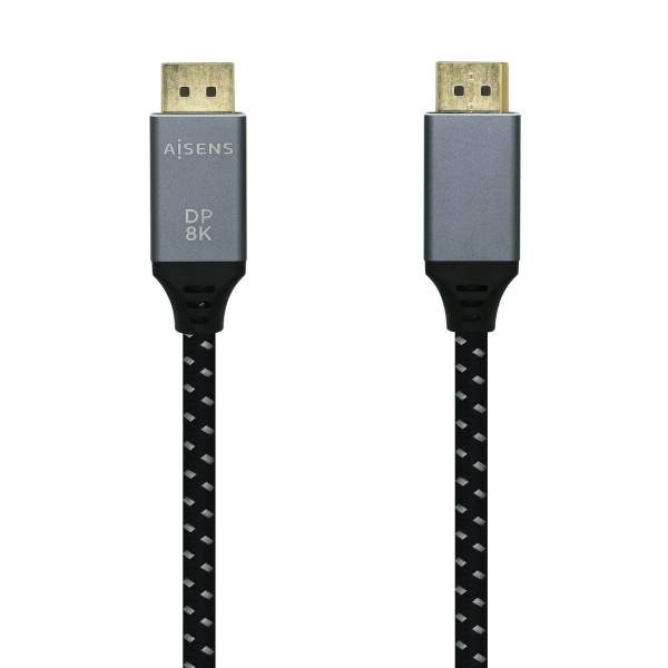 Cable Aisens Dp/m A Dp/m 1.5m Gris/negro