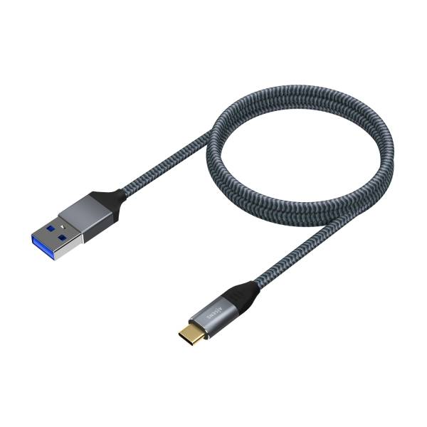 Cable Aisens Usb3.1-c/m-usb-a/m 1.5m Gris