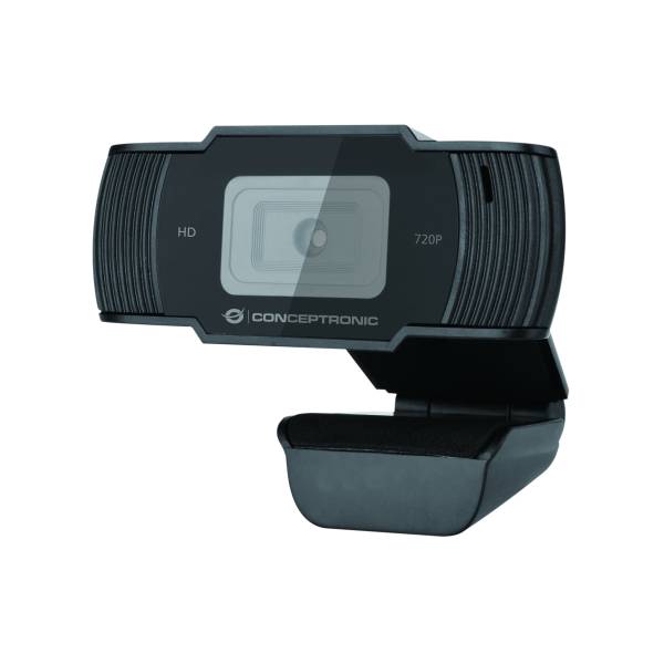 Webcam Conceptronic 720p Usb 2.0 Micro Negro