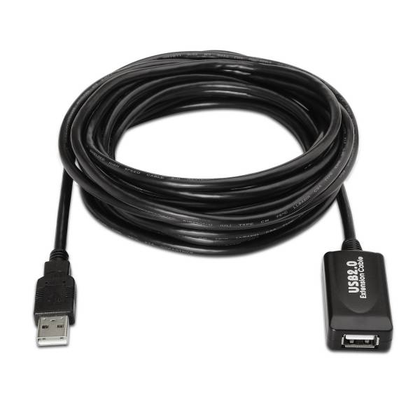 Cable Aisens Usb2.0 A/m-a/h 10m Negro