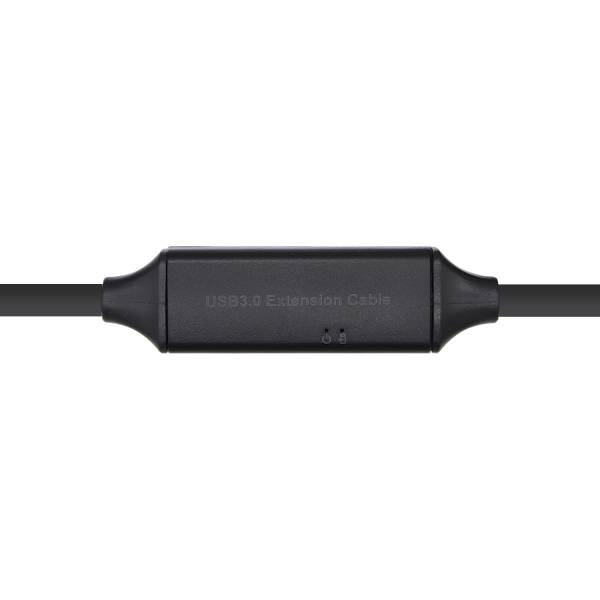 Cable Aisens Usb3.0 A/m-a/h 10m Negro