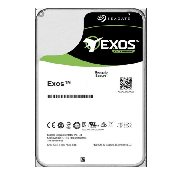 Disco Seagate Exos X16 3.5" 16tb Sas3