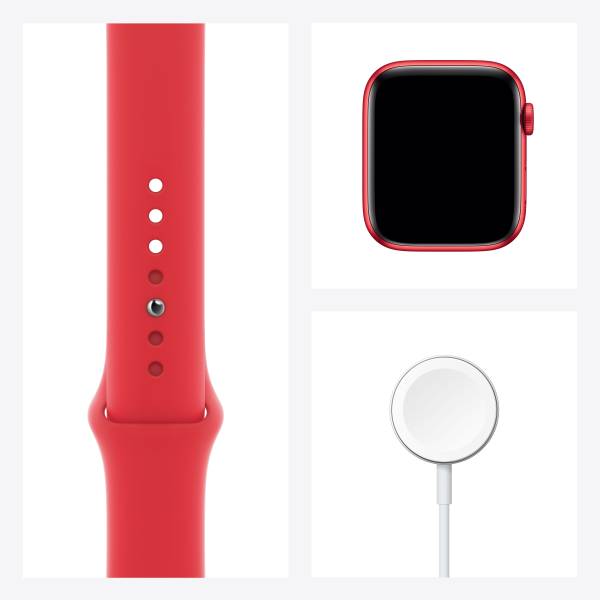 Apple Watch S6 4g Gps 44mm Rojo Correa Roja