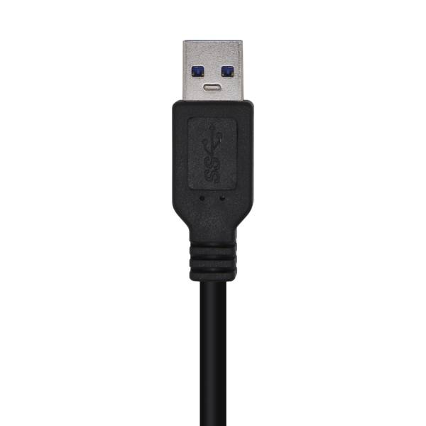 Cable Aisens Usb 3.0 Tipo A/m-b/m Negro 2m