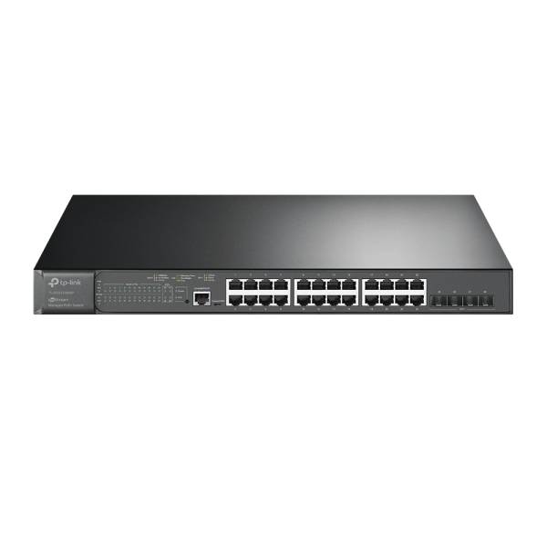 Switch Tp-link 24p 10/100/1000 4xsfp+ Poe (tlsg3428xmp)