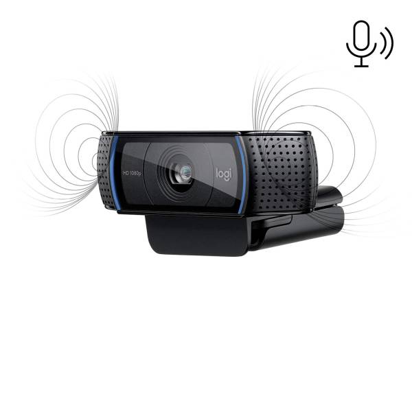 Webcam Logitech Hd Pro C920 Fhd Negra (960-001055)