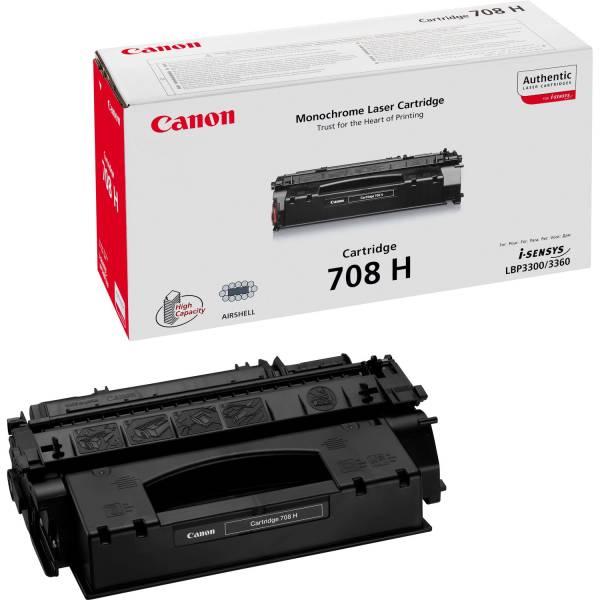 Toner Canon Laser 708h Negro 6000 Páginas