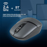 Raton Ngs Ash Dual Wireless + Bluetooth Multimode Grey