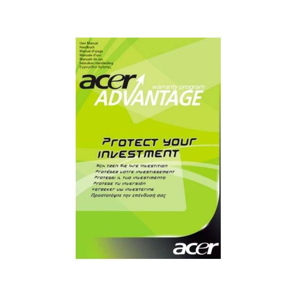 Garantía Acer Notebook Daños Acc. 3 Años