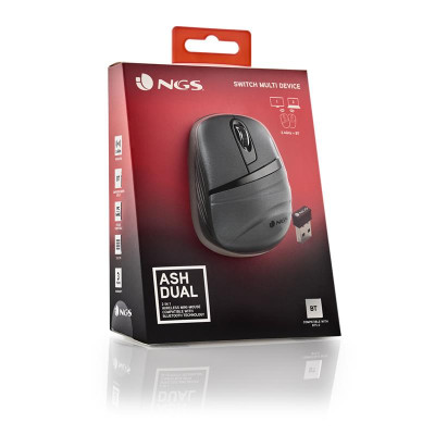 Raton Ngs Ash Dual Wireless + Bluetooth Multimode Grey