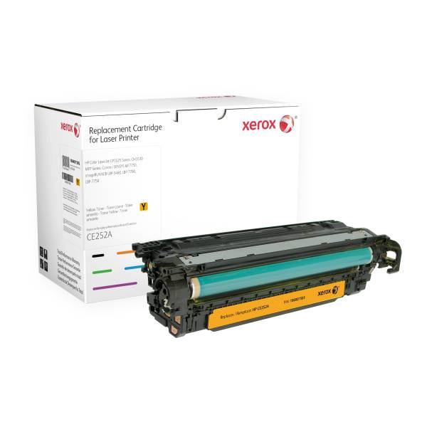 Toner Xerox Laser Amarillo Para Hp Ce252
