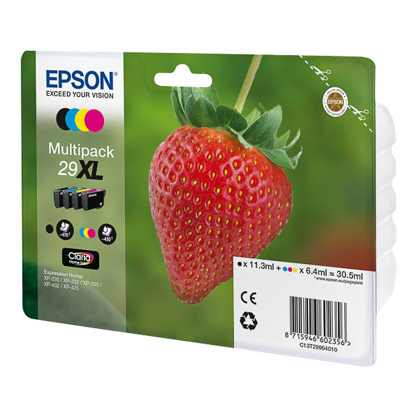 Tinta Epson 29xl T2996 Pack Negro/color