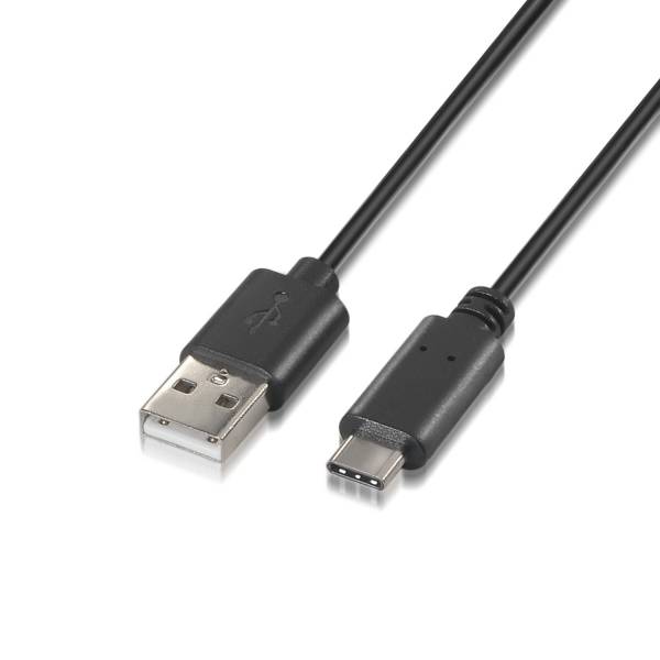Cable Aisens Usb2.0 3a Tipo C/m-a/m 1m