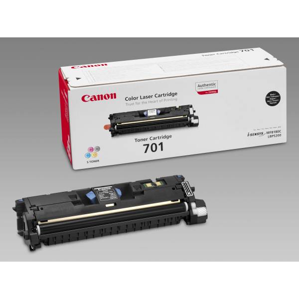 Toner Canon Laser 701bk Negro 4000 Páginas