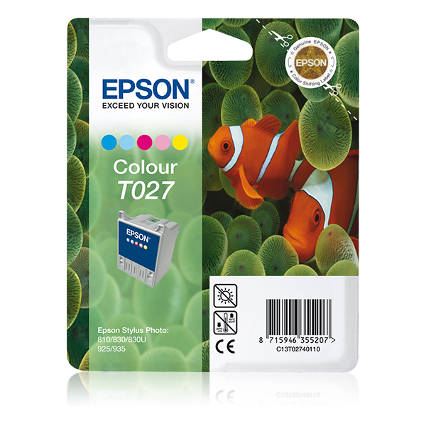 Tinta Epson T027 Pack 5 Colores 46ml