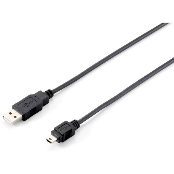 Equip Cable Usb2.0 Tipo A-b Mini 5 Pin 1.8m