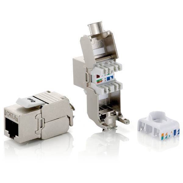 Equip Kit 8 Uds Conector Hembra Rj45 Cat.6a