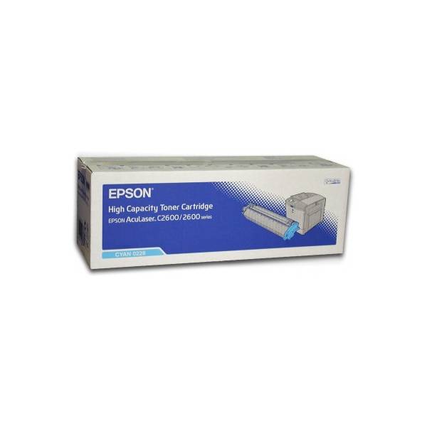 Toner Epson Aculaser C2600 Cian 5000 Pág