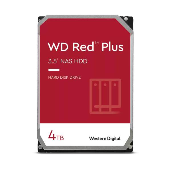 Disco Wd Red Plus 3.5" 4tb Sata3 256mb