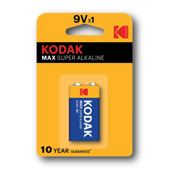 Kodak 9v Alkalina Max 6lr61 1 Unid (30952850)
