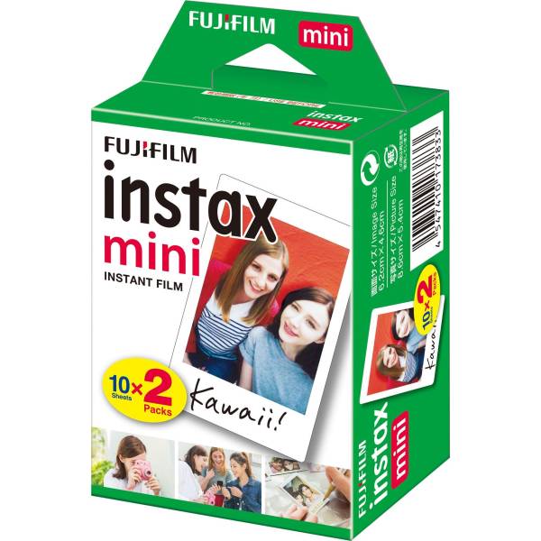 Fujifilm Papel Fotográfico Instax Mini Bipack (2x10)