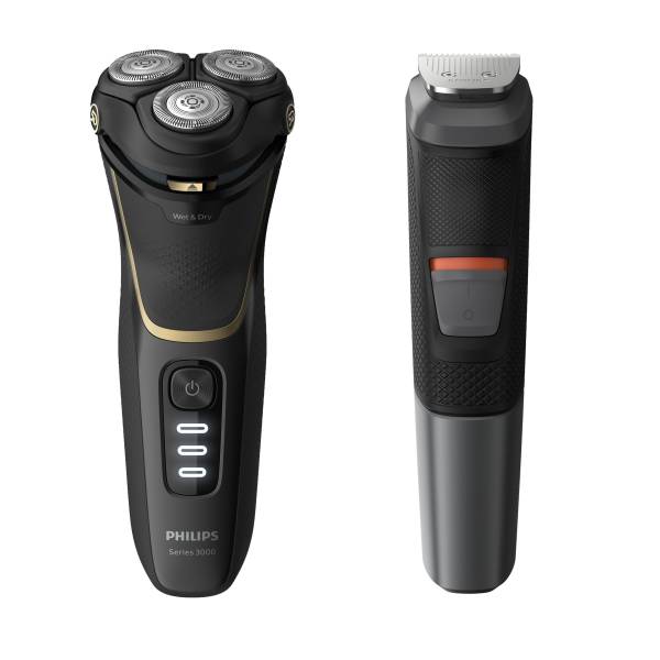 Philips Afeitadora S3333/58 Wet & Dry Pack Con Trimmer 6-1