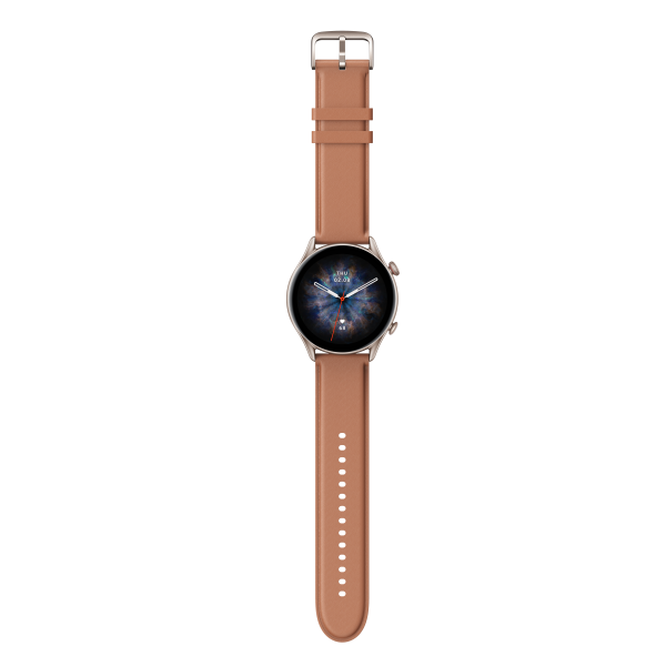 Amazfit Gtr 3 Pro Brown Leather Smartwatch
