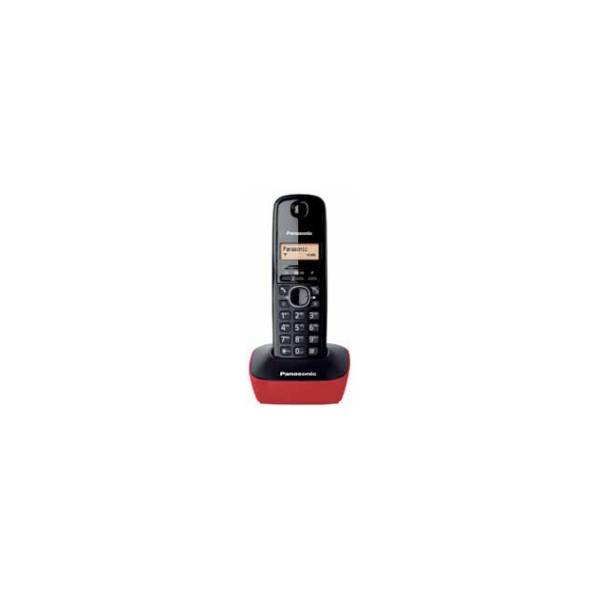 Panasonic Kx-tg1611 Teléfono Dect Negro/rojo