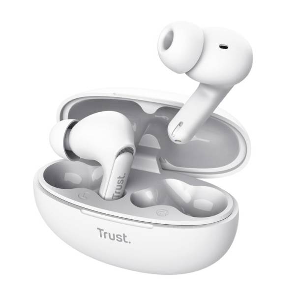 Auriculares Trust Yavi Earbuds Enc Bluetooth Wireless White