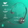 Auriculares + Microfono Ngs Buzz Blab Con Base De Carga Bluetooth Monoaural
