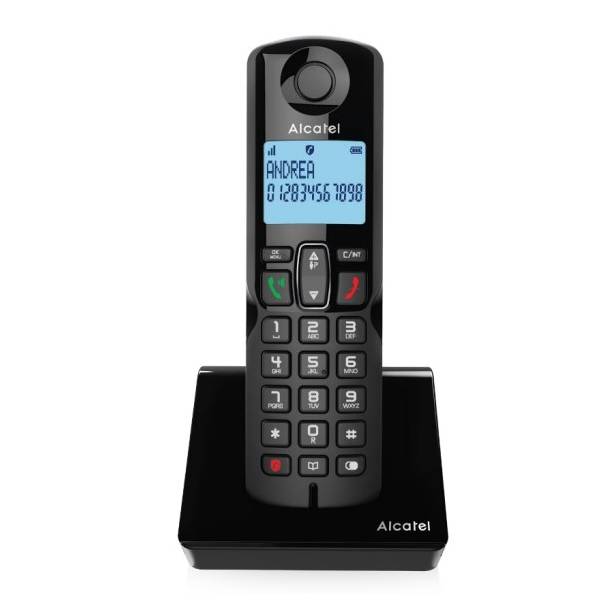 Teléfono Inalámb Alcatel S280 Duo Negro