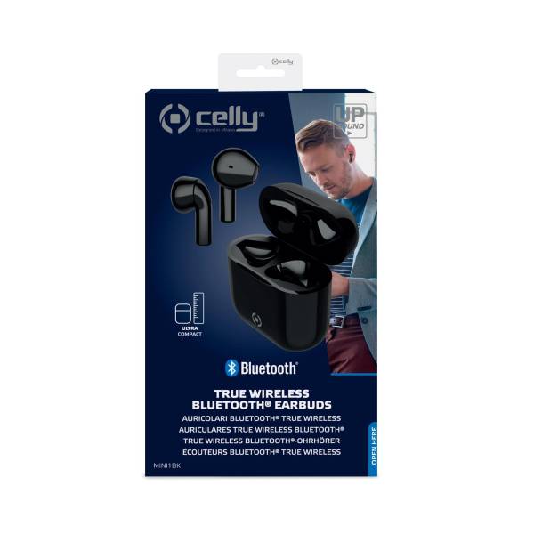 Auriculares Celly In-ear Bluetooth Negros
