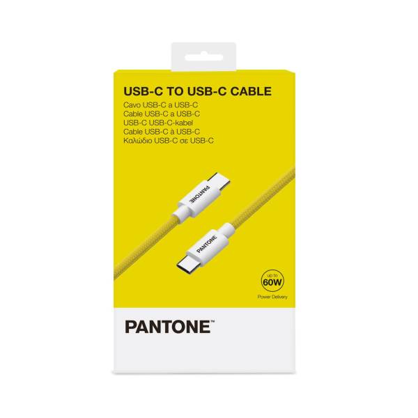 Cable Pantone Usb-c A Usb-c Amarillo